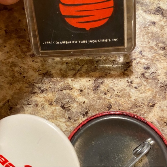 Monkees Keychain and Button/Pin Set - Picture 6 of 6